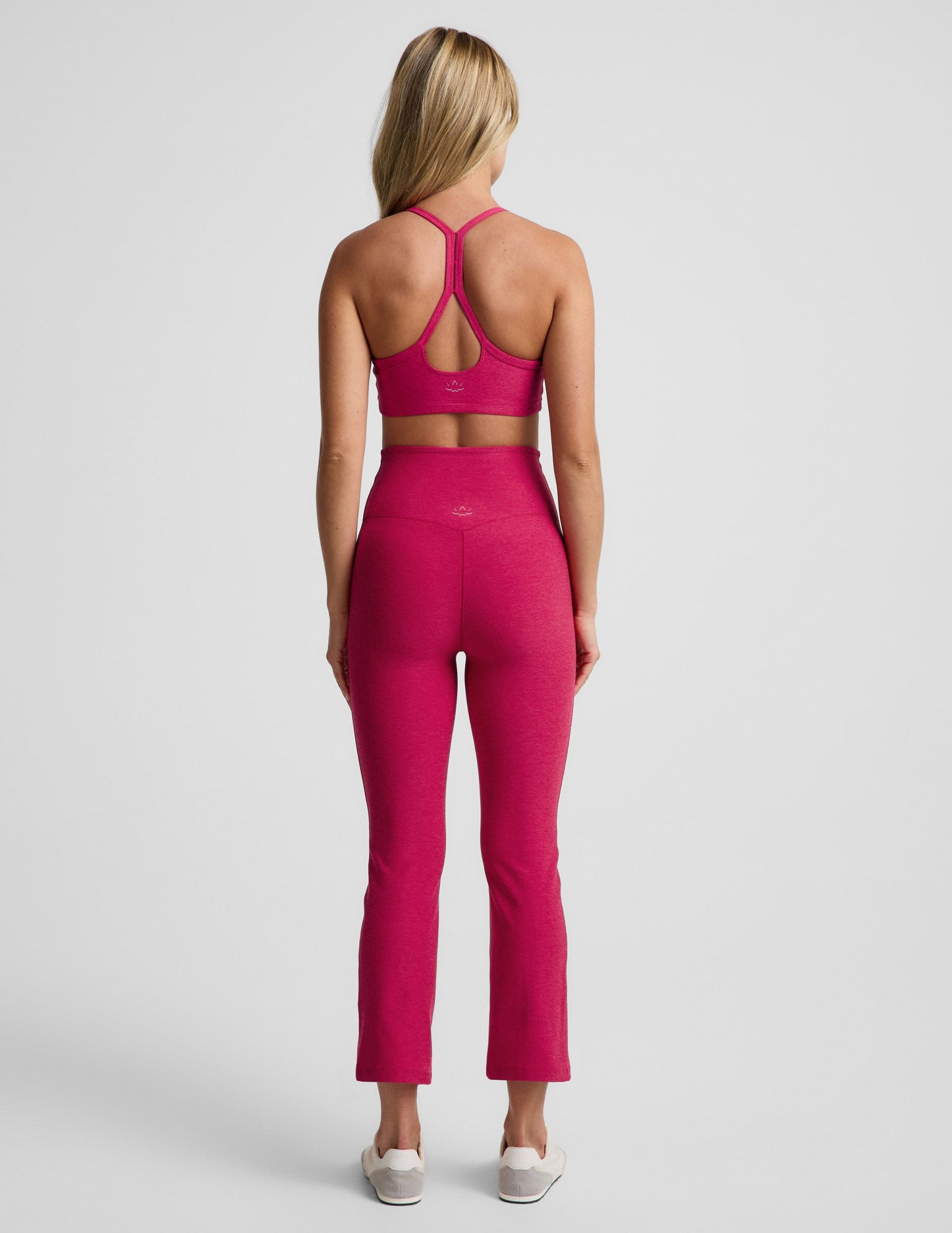 Spacedye™ Pintuck Kick Flare High Waisted Pant