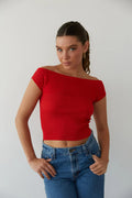 Persephone Off the Shoulder Knit Top