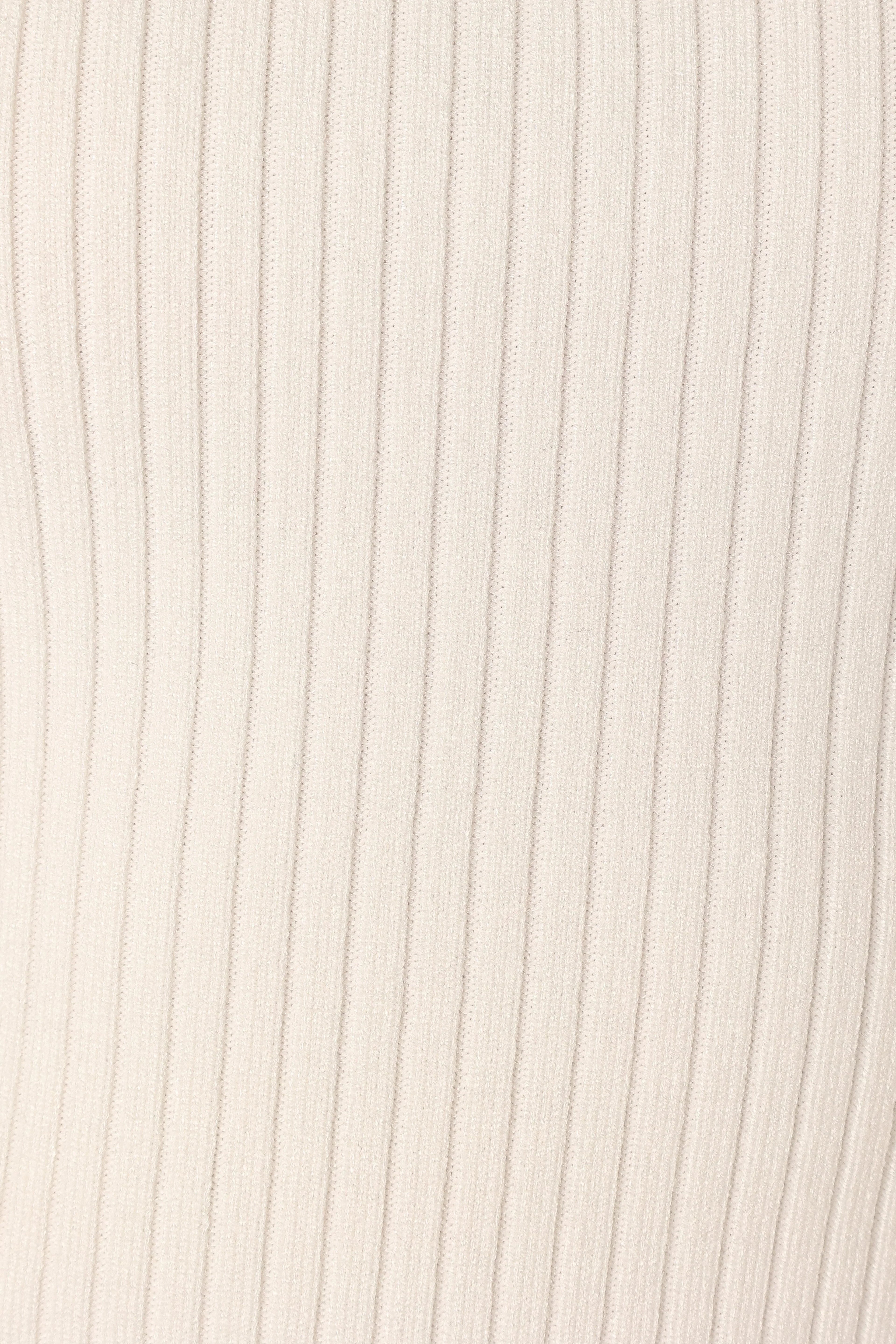 Yara Rib Knit Top - White