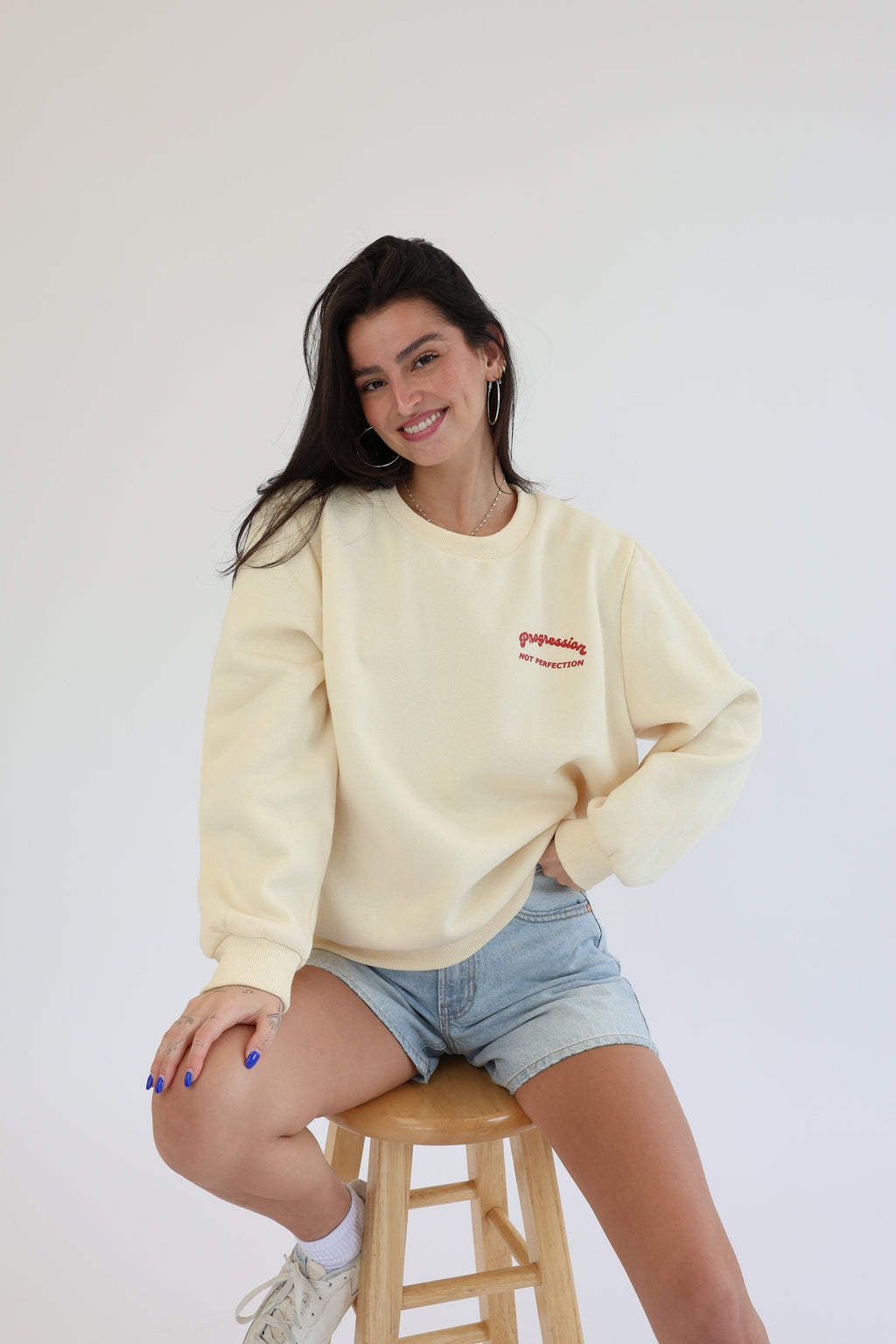 Progression Not Perfection Sweatshirt