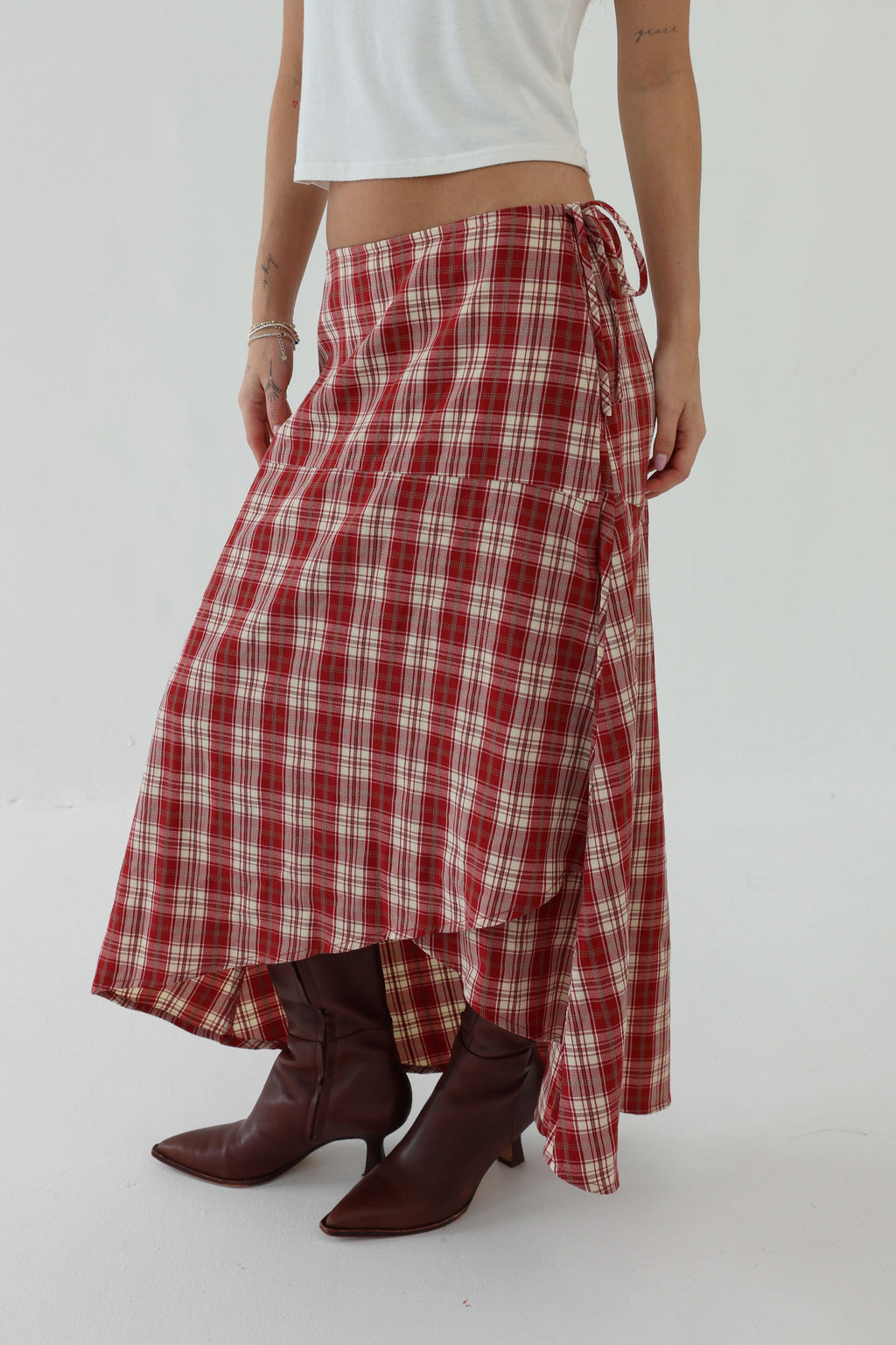 Heidi Plaid Skirt