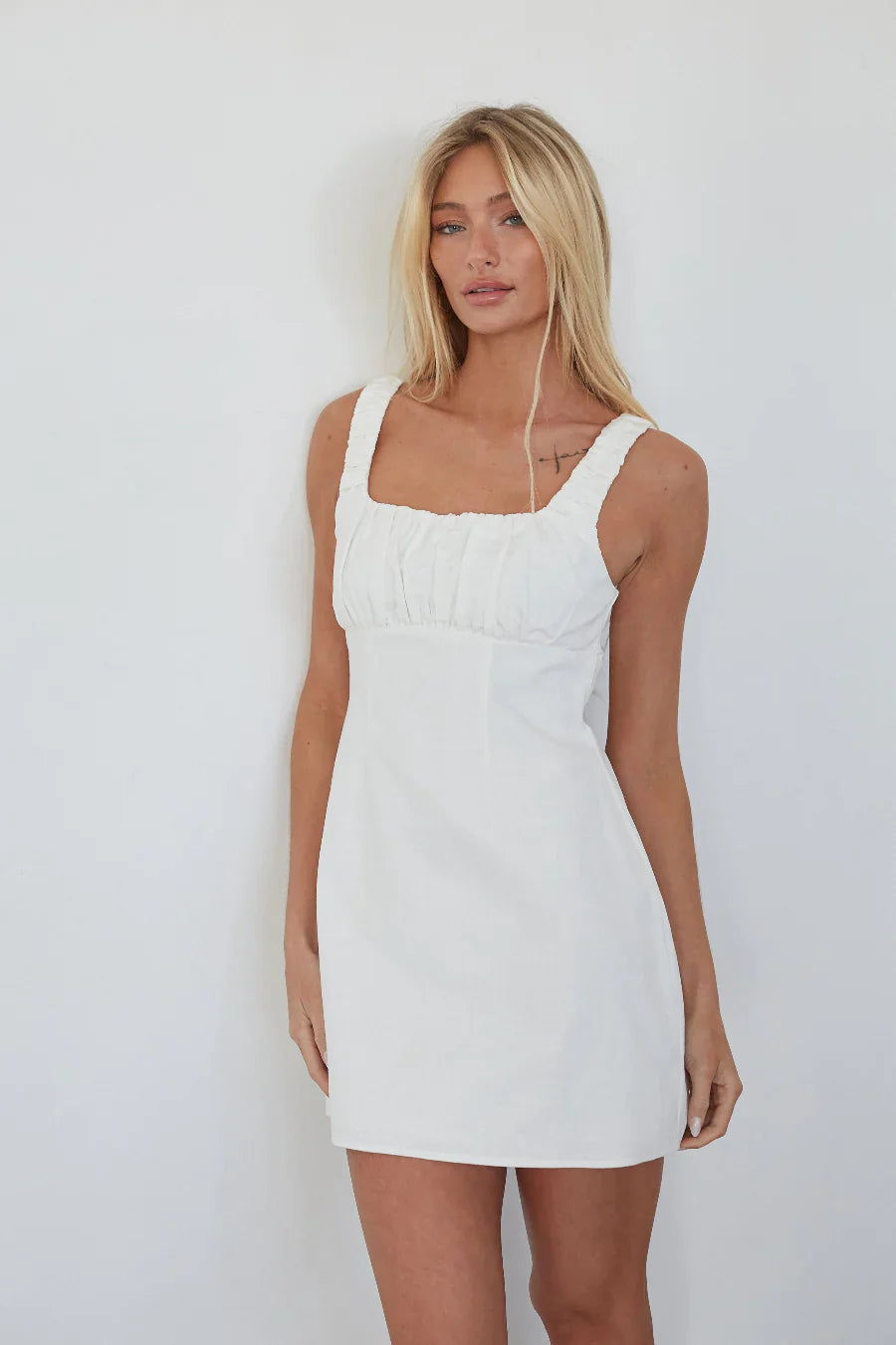 Genessa Linen Mini Dress
