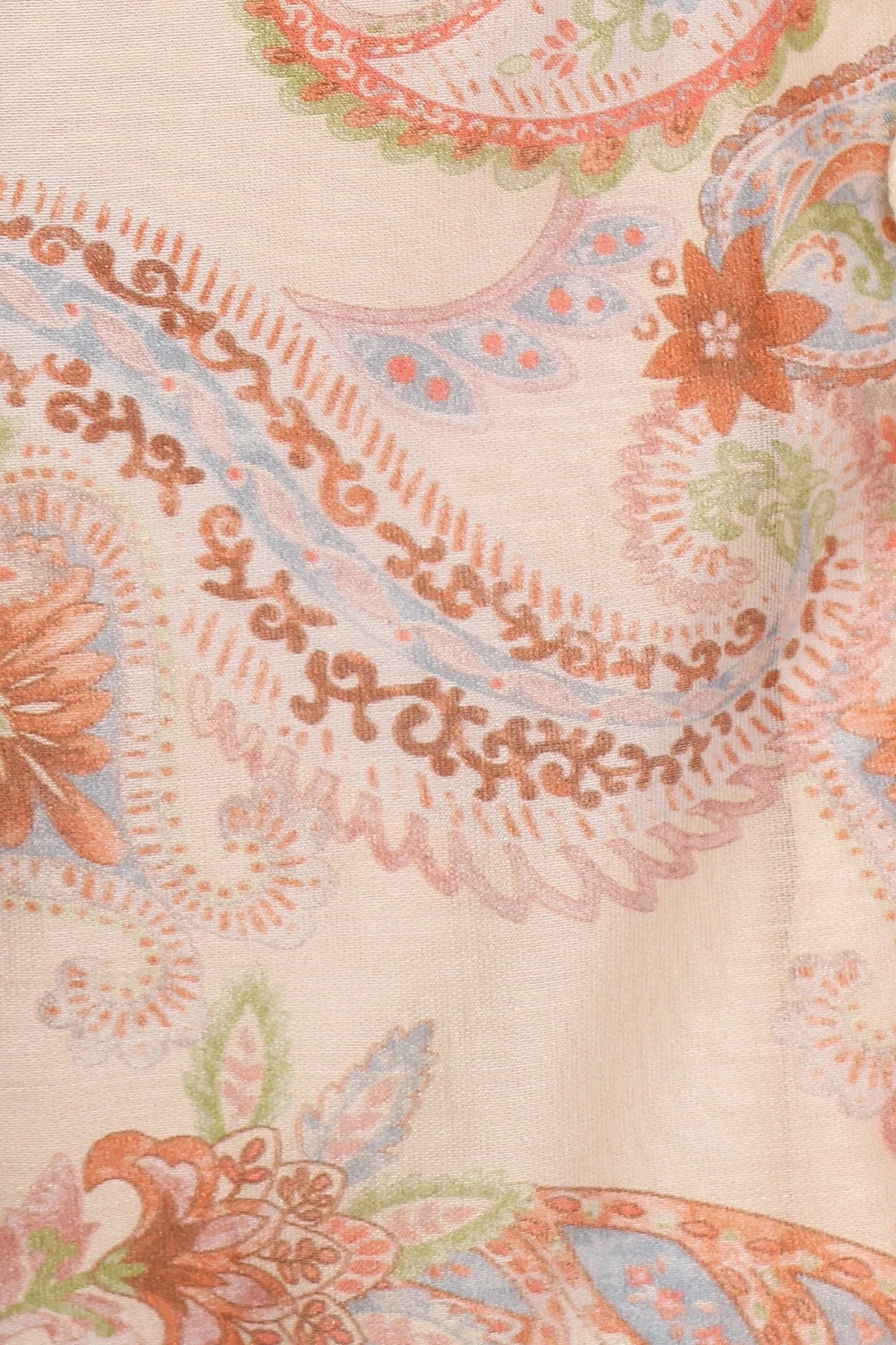 Davina Top - Cream Multi