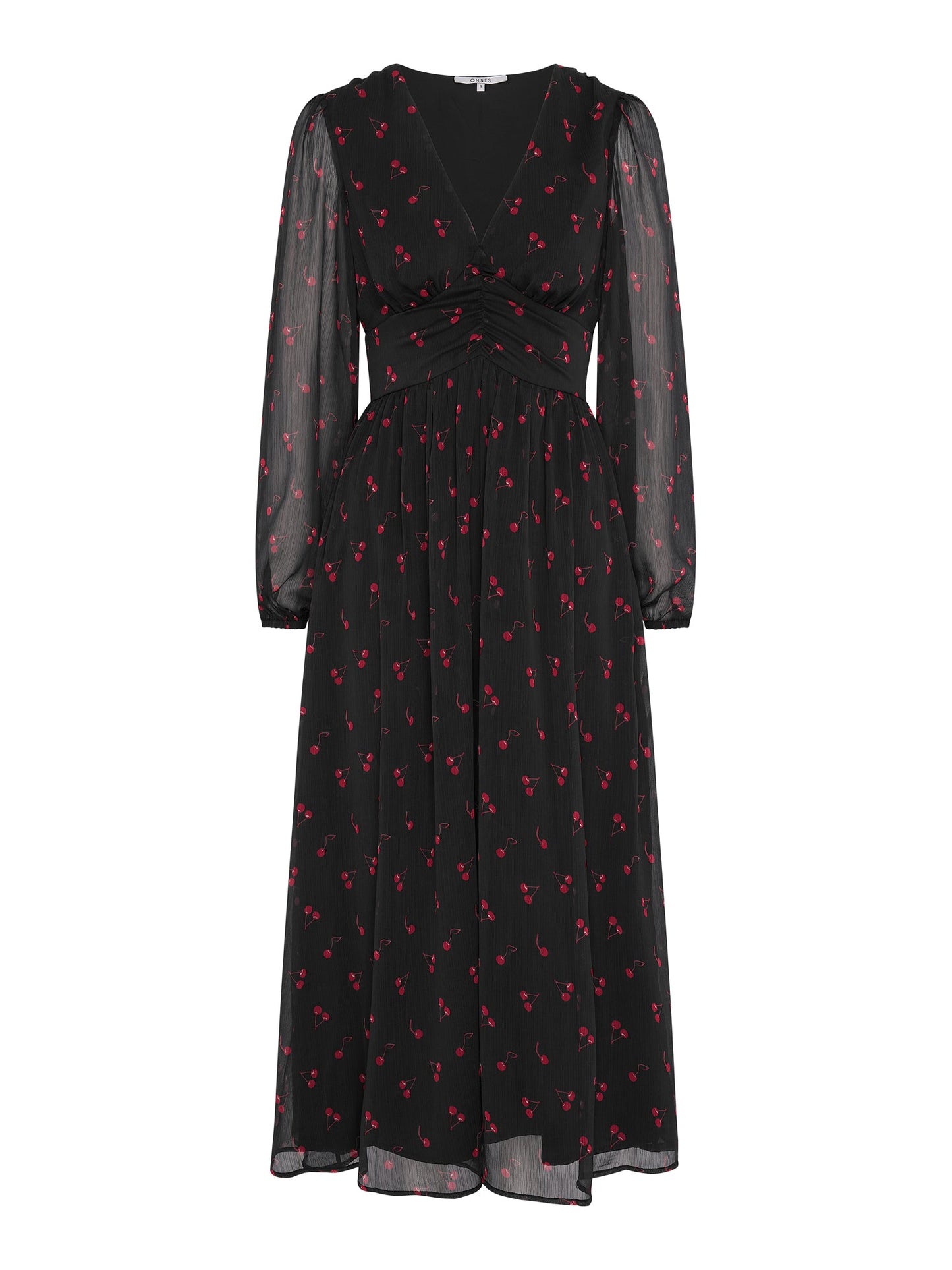 Gabriella Dress in Cherry Print