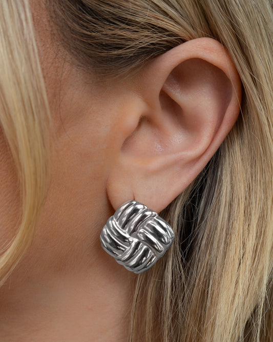 Florence Earrings | Silver