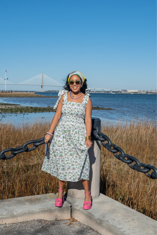 The Rainbow Row Dress