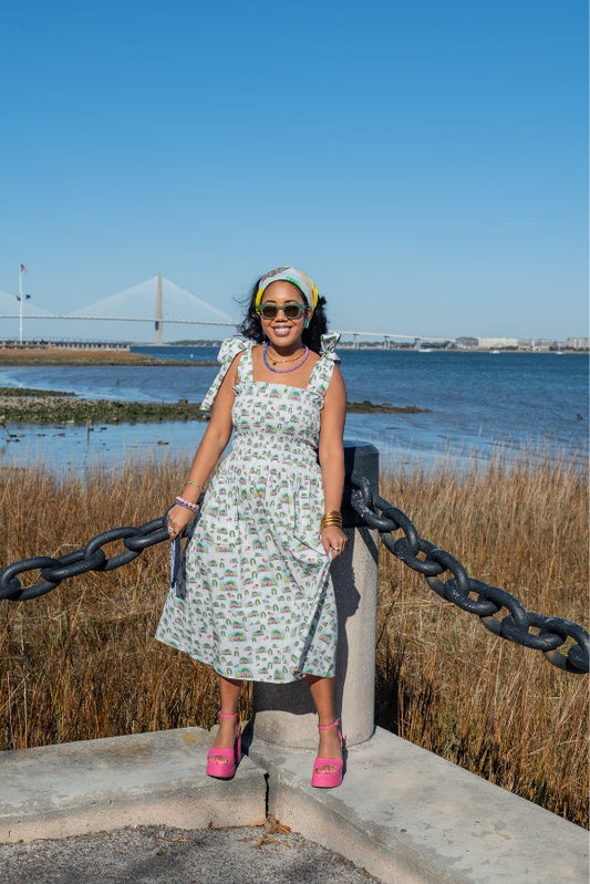 The Rainbow Row Dress