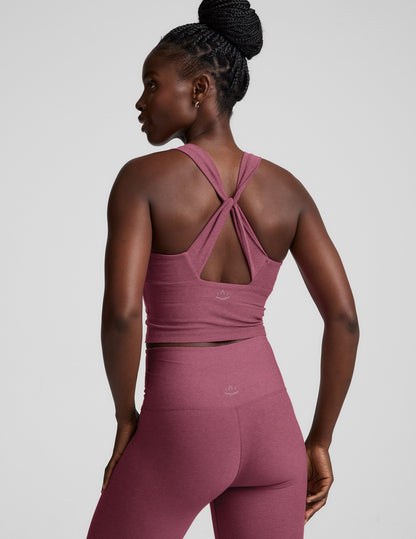Spacedye™ Twist Through Cropped Tank