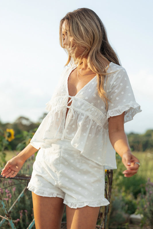 Carlen Top - White