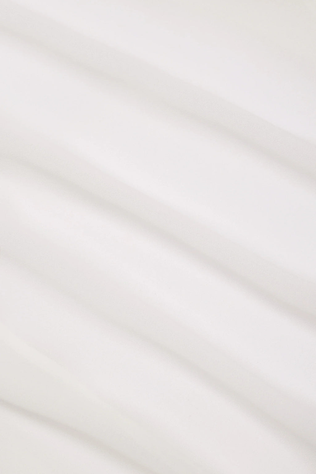 Cowl-Neck Mini Dress in White