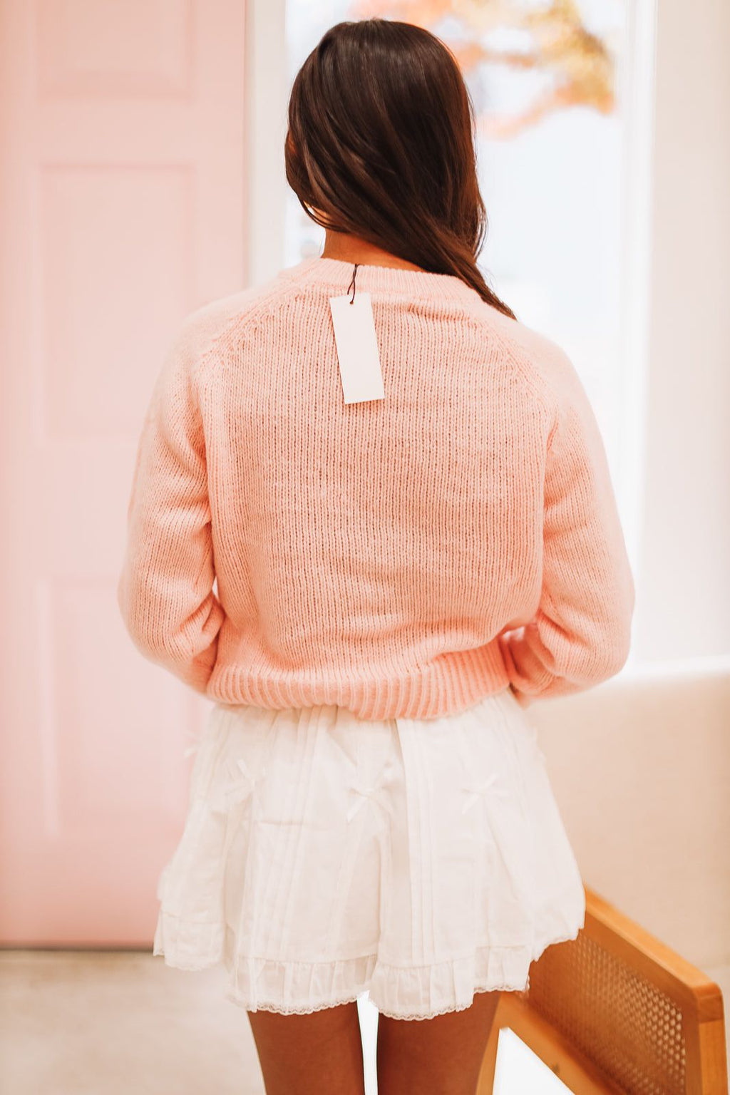My Swan Song Sweater - Pink