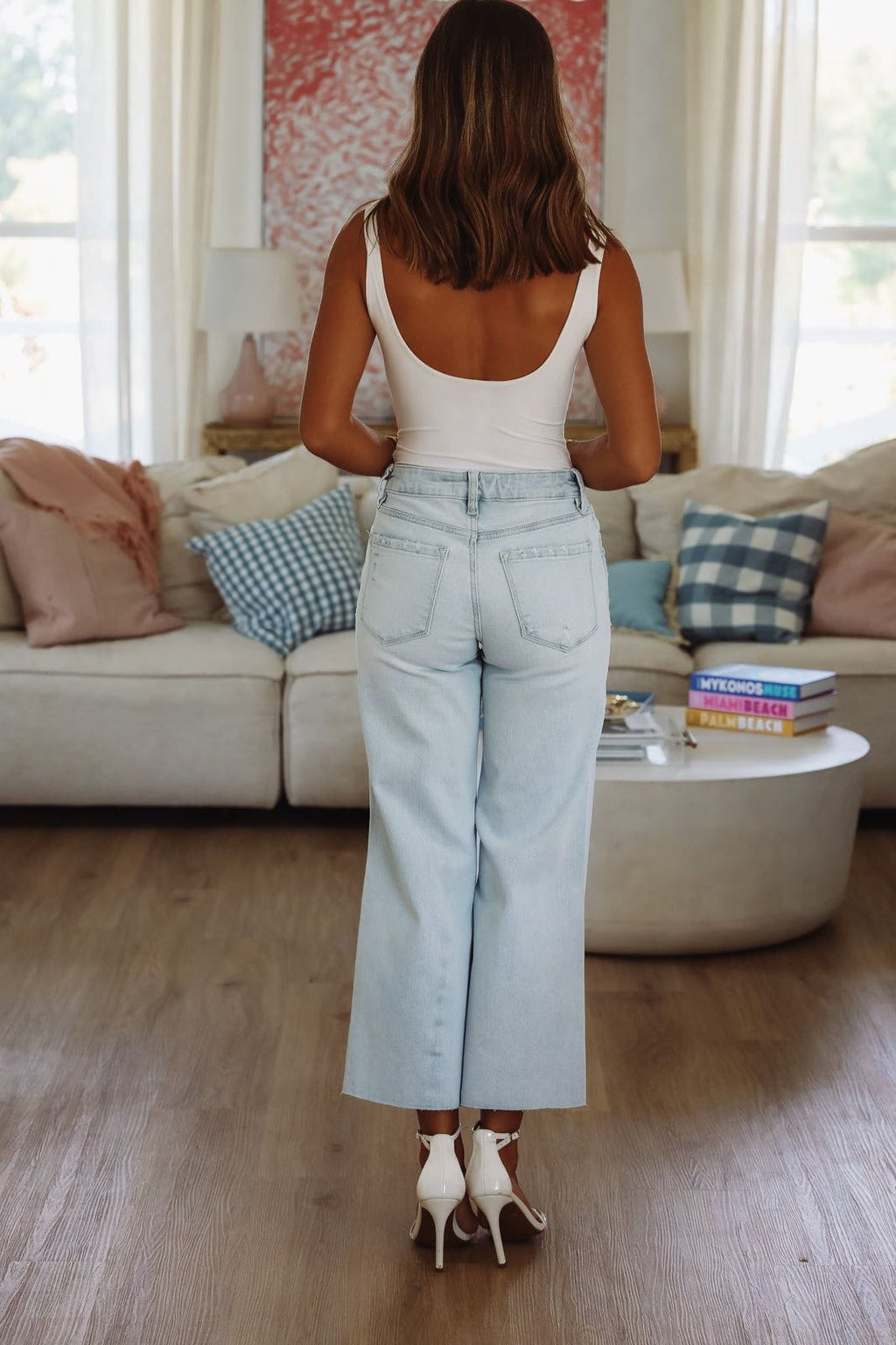 Olivia High Rise Jeans - Light Wash