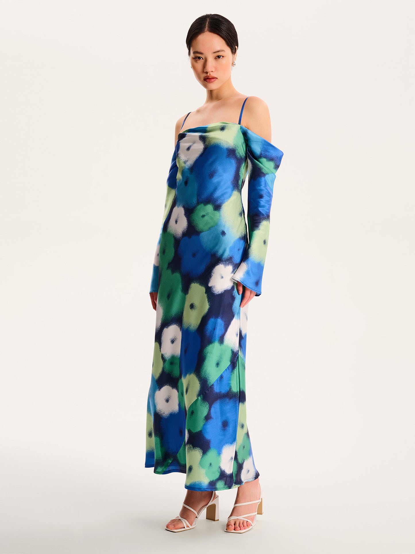 Munique Dress in Spray Floral